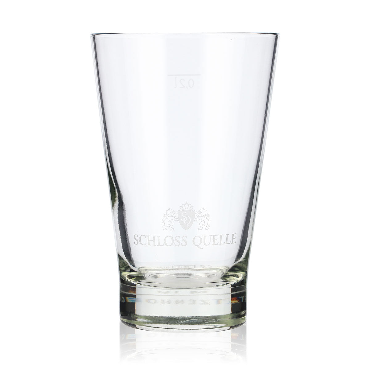 6x Verre à eau Schloss Quelle 0,2 l Verres à eau Tasses en forme de V – Vue 2