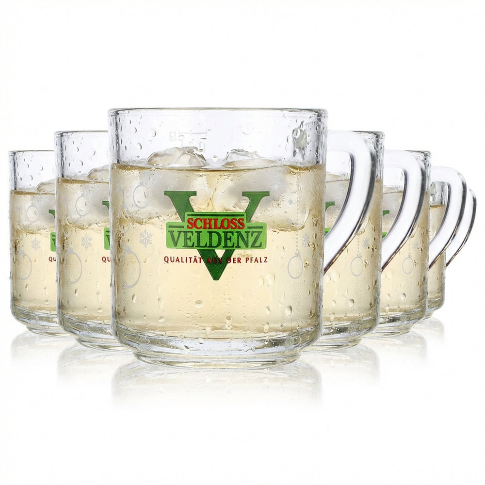 6x Château de Veldenz Tasse à vin chaud Verre à jus 0,2 l Tasse de Noël Rastal