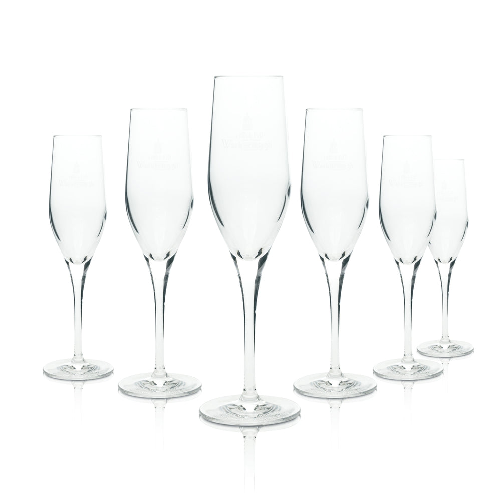 6x Verres à champagne Wackerbarth 175 ml Flûtes à champagne Exquisit Verres Prosecco