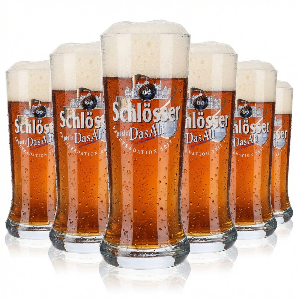 6 verres à bière Alt Bier 0,25 l Verres à pied Gobelets « 10 ans »