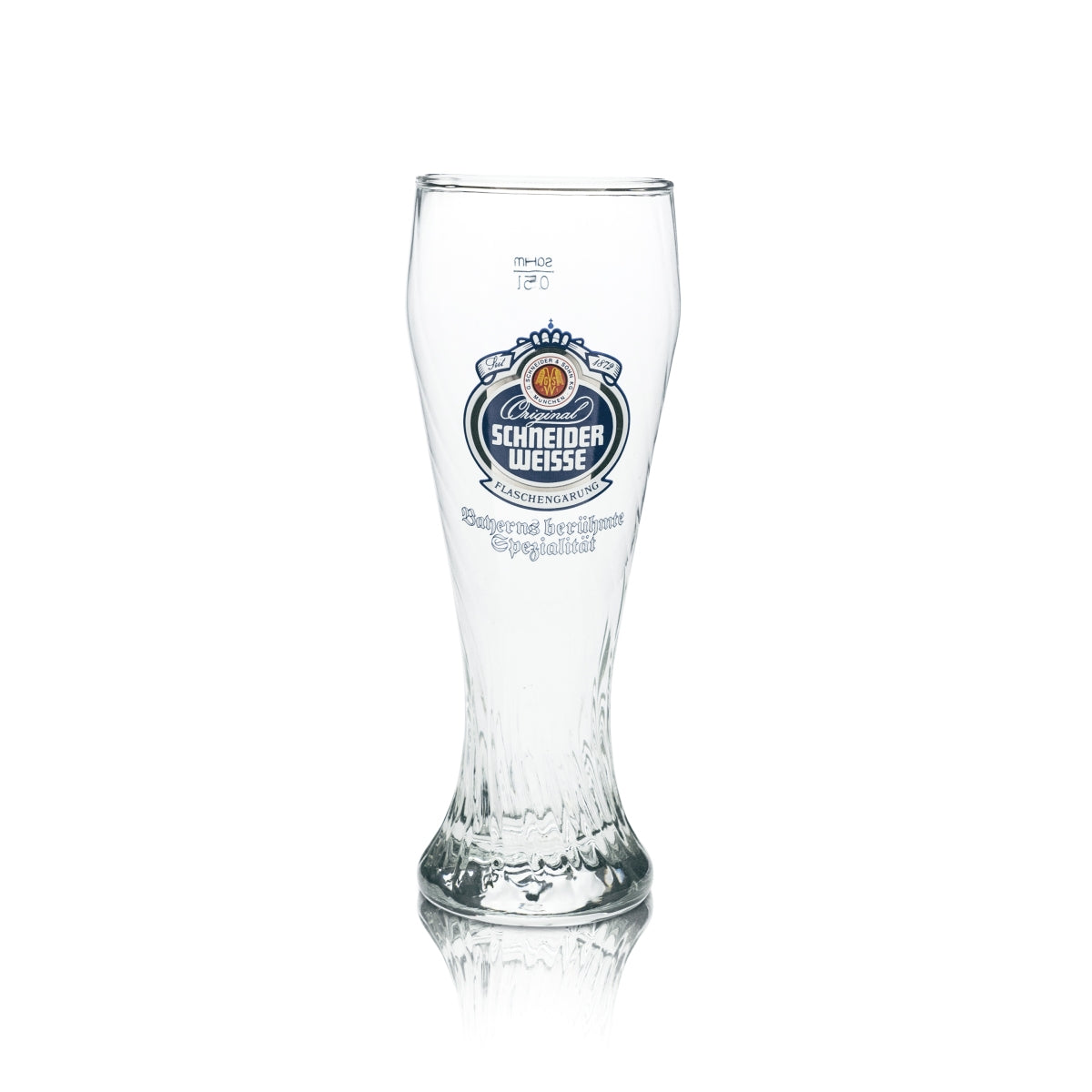 6 verres à bière blanche Schneider Weisse 0,5 l Hefe Weizen Kontur Gläser Bayern Gastro – Vue 2