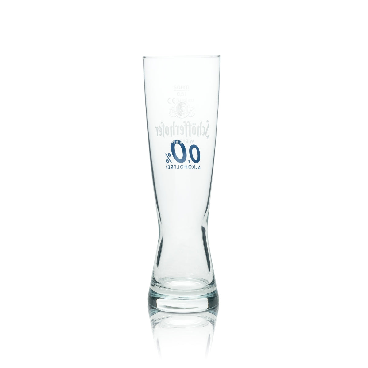 6 verres à bière Schöfferhofer 0,5 l, bière blanche 0,0 % sans alcool, Sahm Hefe Weizen – Vue 3
