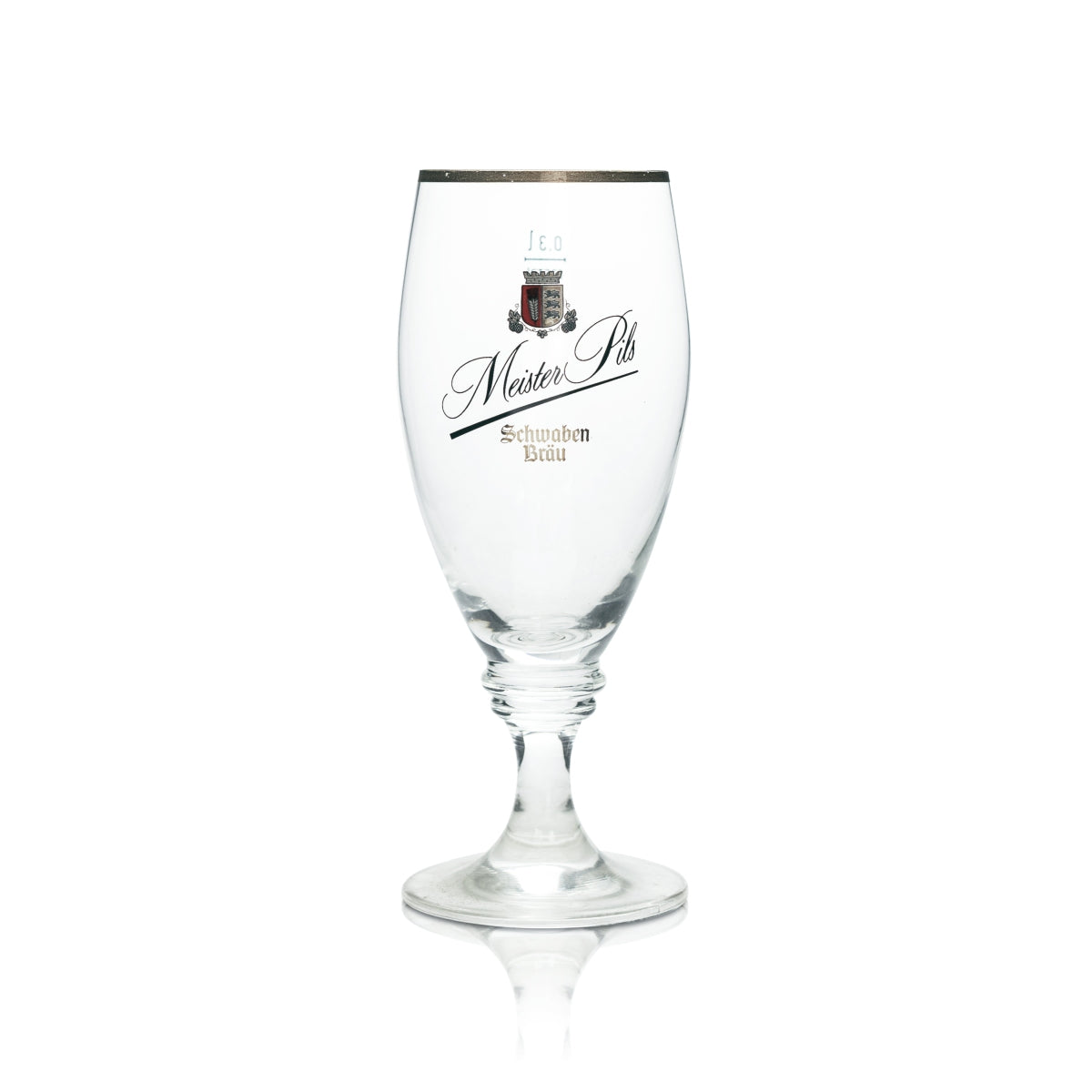 6 verres à bière Schwaben Bräu 0,3 l tulipe Meister Pils blason Rastal coupe verres à bière – Vue 2