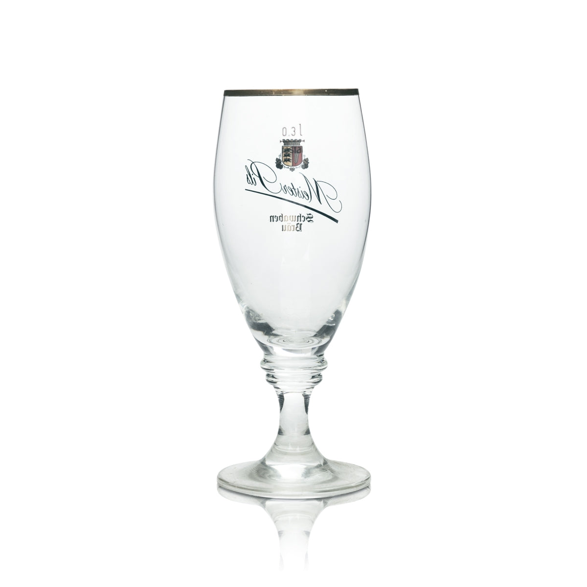 6 verres à bière Schwaben Bräu 0,3 l tulipe Meister Pils blason Rastal coupe verres à bière – Vue 3