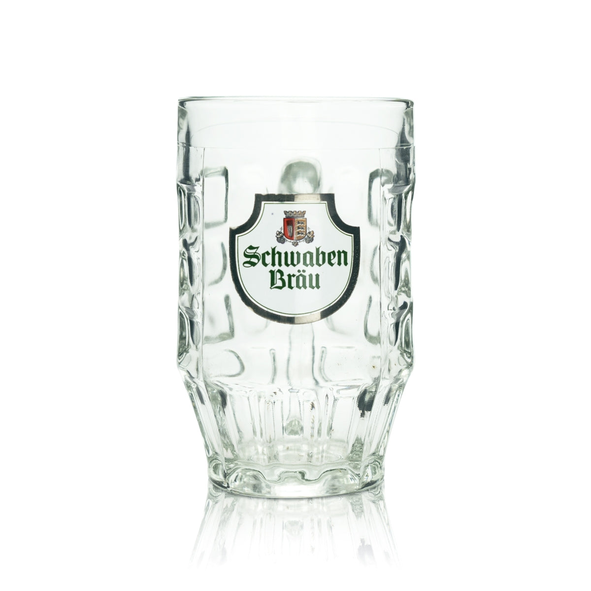 6 verres à bière Schwaben Bräu 0,4 l, chopes à anse, logo – Vue 2