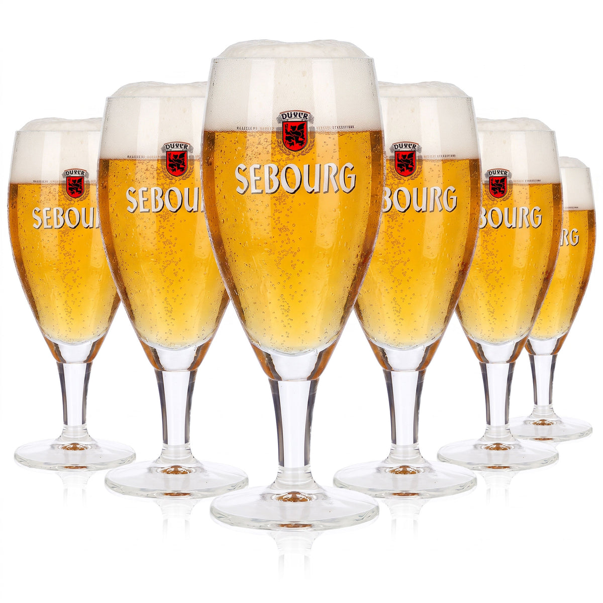 6 verres à bière Sebourg de 0,25 l, modèle « Pokal » de Ritzenhoff (lot de 6)