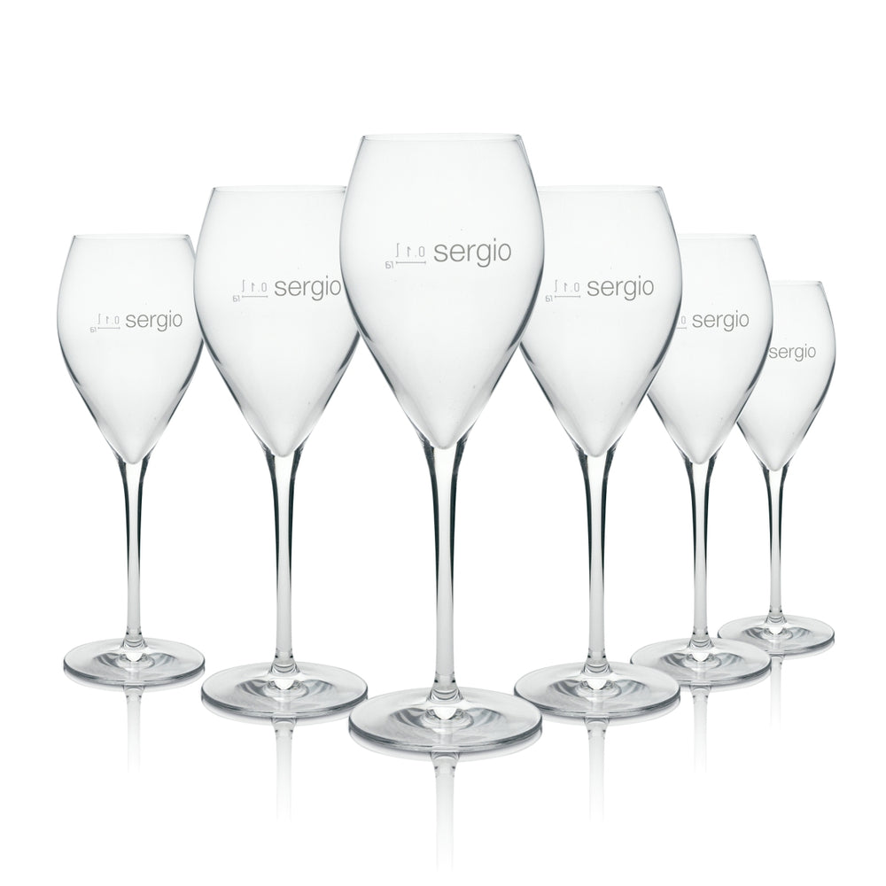 6 flûtes à champagne Sergio 210 ml Rastal