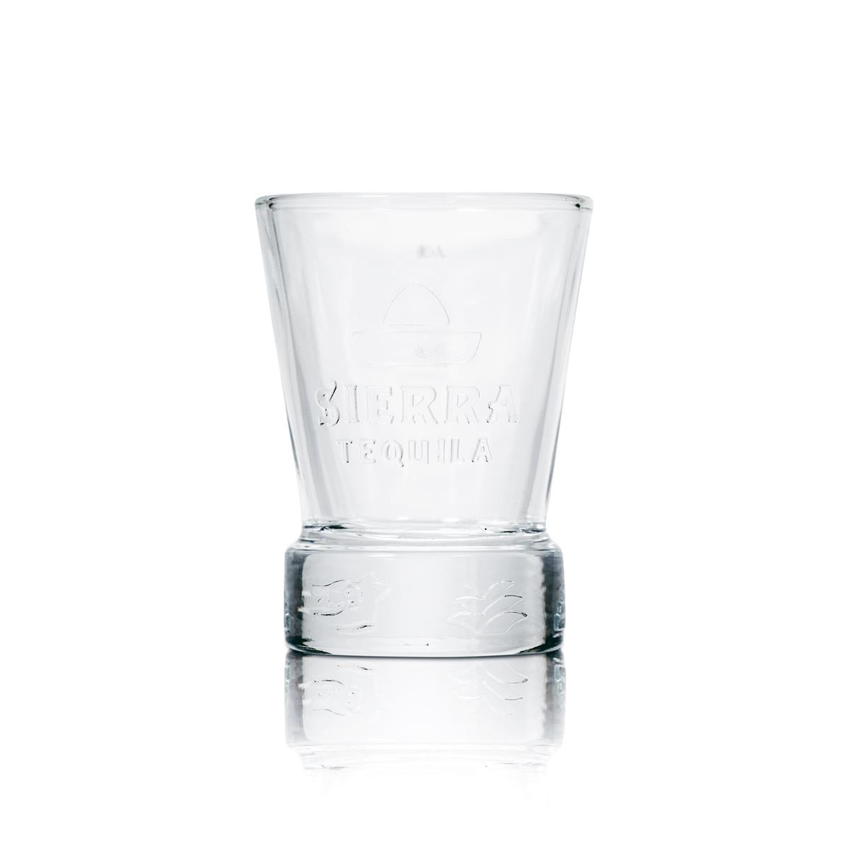 6 verres à shot Sierra Tequila avec relief – Vue 2