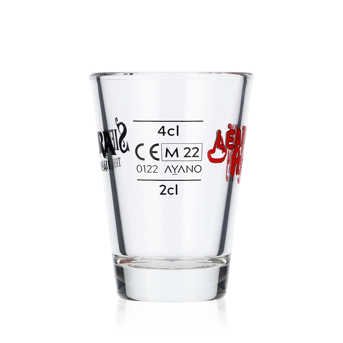 6x Verre à shot Sierra Tequila Stamper Short Party Shot 4 cl « Lead the Party » – Vue 5