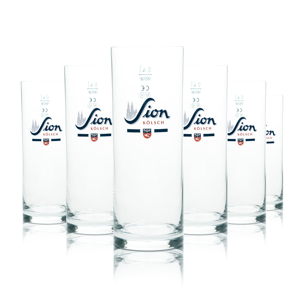6 verres à bière Sion 0,4 l, verres à bière Kölsch, verres tulipe, gobelets Willi Cologne Rastal Beer – Vue 4