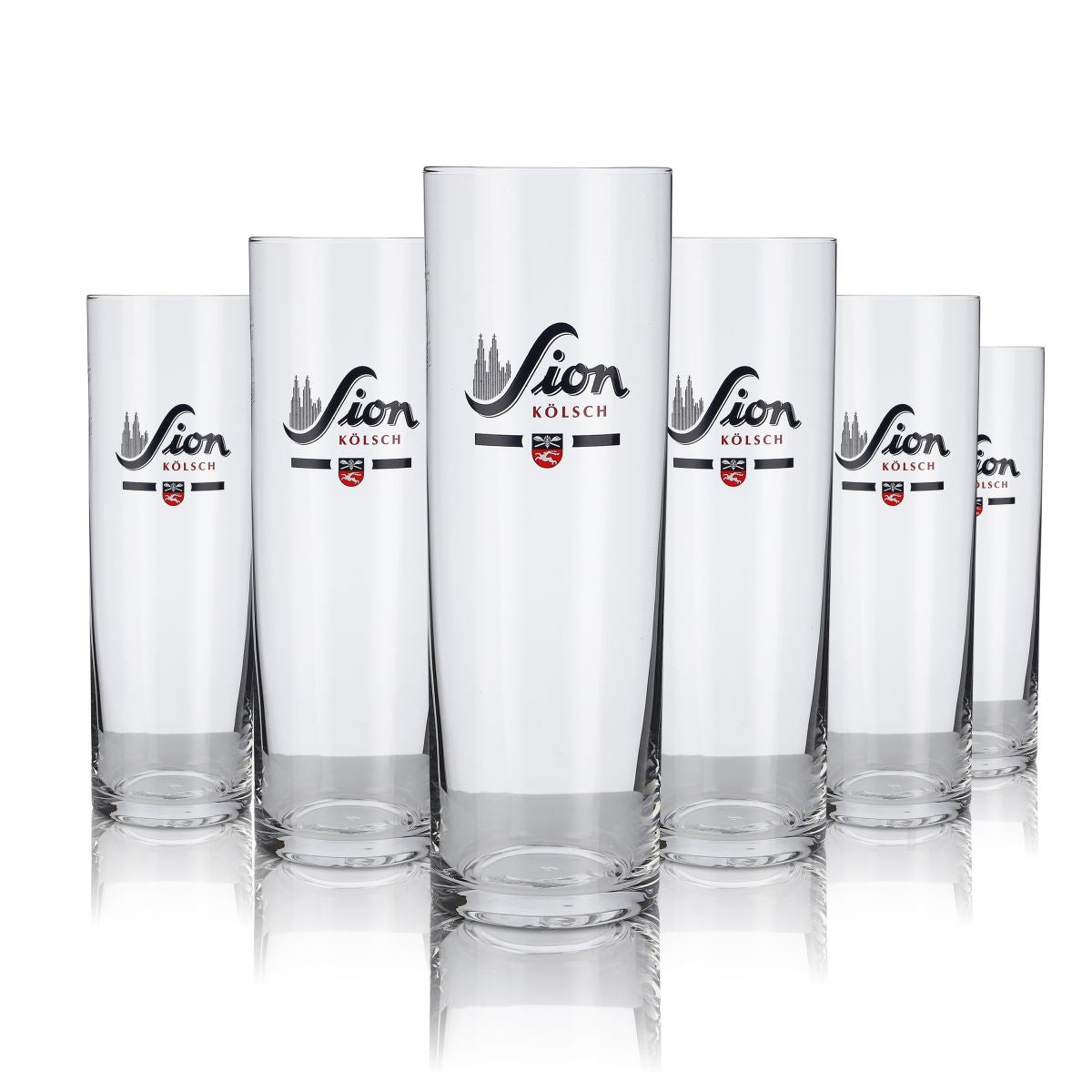 6x Sion verre 0,25l Kölsch tige verres Altbier Set brasserie Cologne Kneipe Köbes