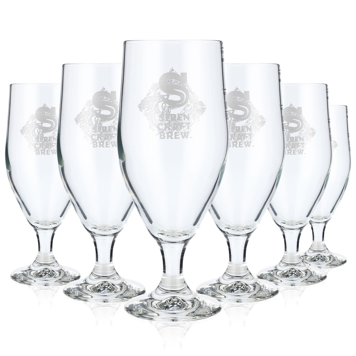 6 verres à bière Siren Craft Brew 0,3 l Verres à bière Pokal Rastal – Vue 6