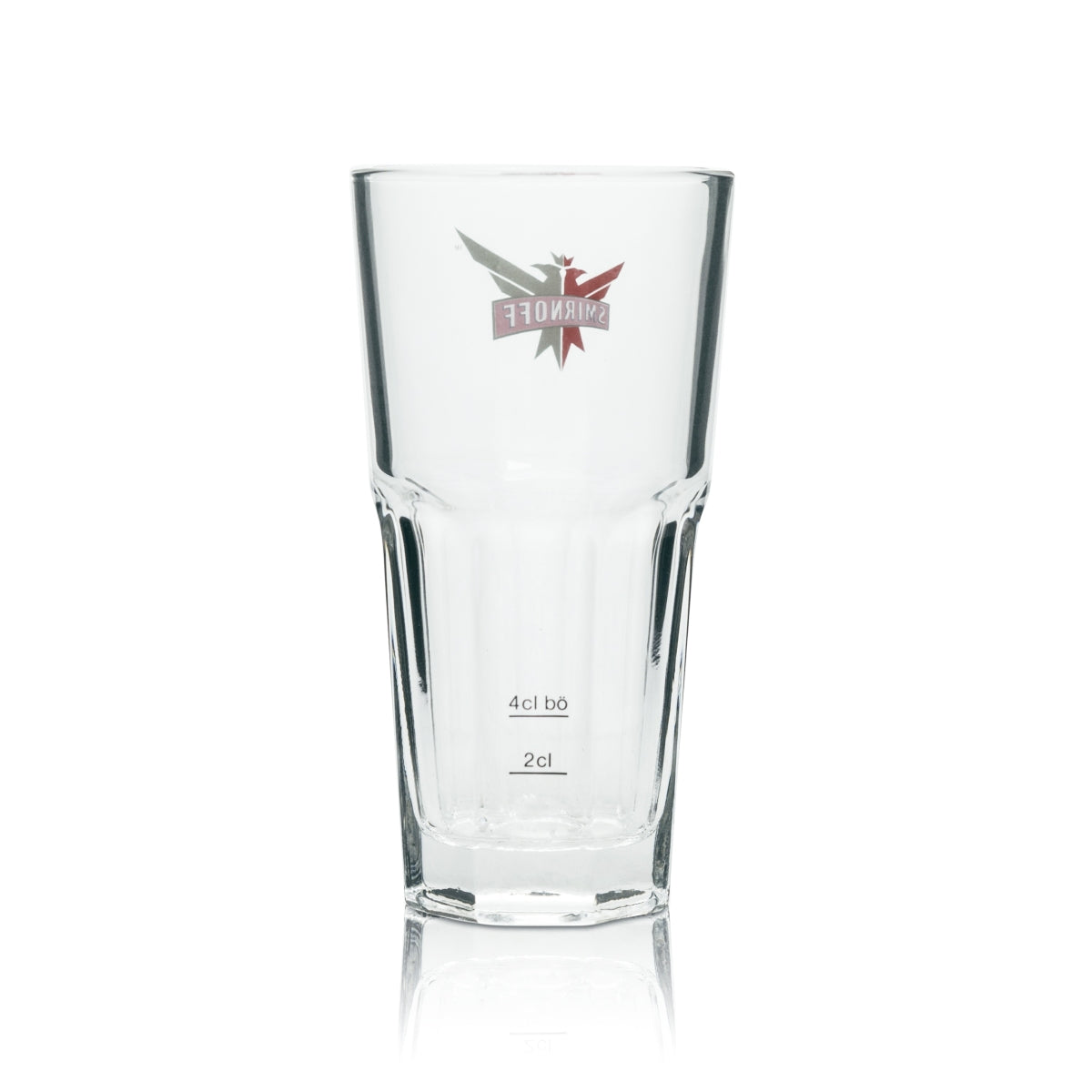 6 verres à long drink Smirnoff Vodka Harley 31 cl Verres à cocktail Bar à vodka 2 cl + 4 cl – Vue 3