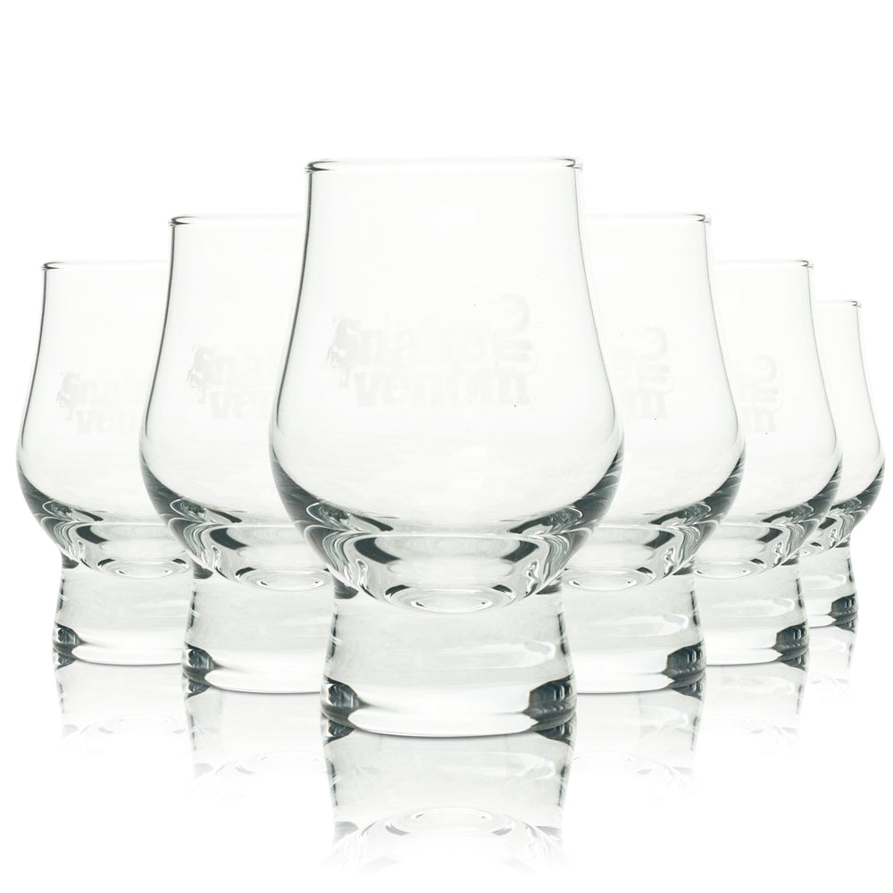 6 verres à bière Snake Venom 4 cl mini tulipe verres à dégustation bière forte
