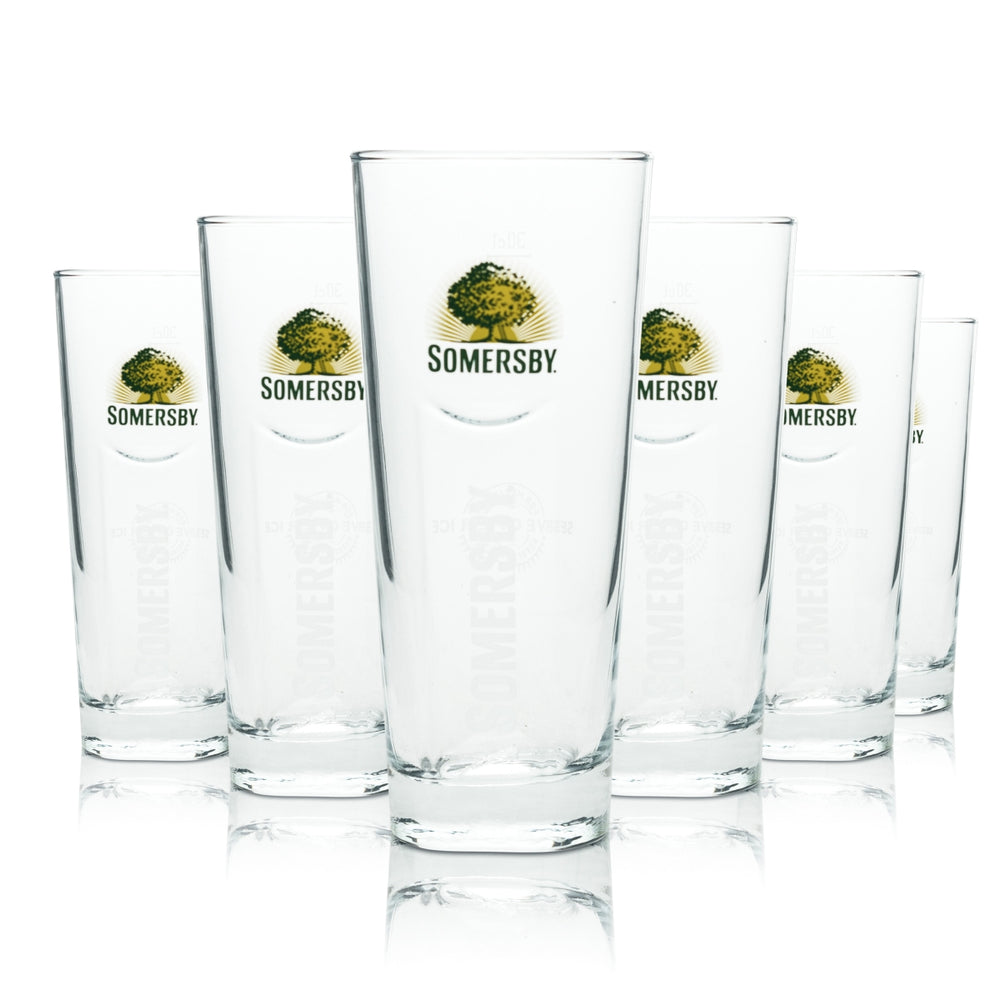 6 verres à cocktail Somersby Cider 0,3 l Rastal Verres à bière Longdrink Bar