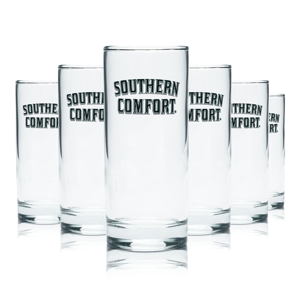 6 verres à whisky Southern Comfort 0,2 l, gobelets, verres à pied, verres de bar