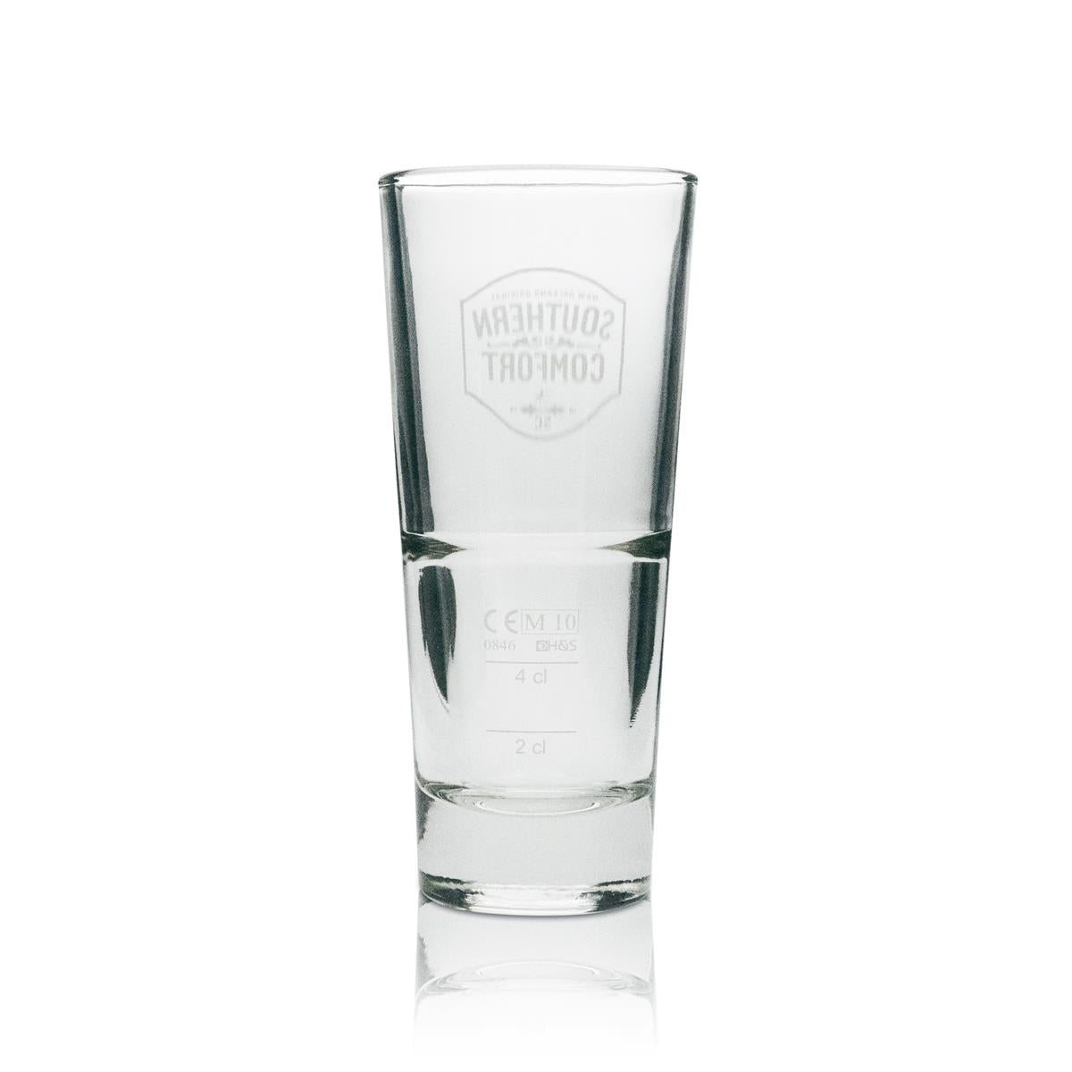 6 verres à whisky Southern Comfort Longdrink avec logo blanc 296 ml – Vue 3