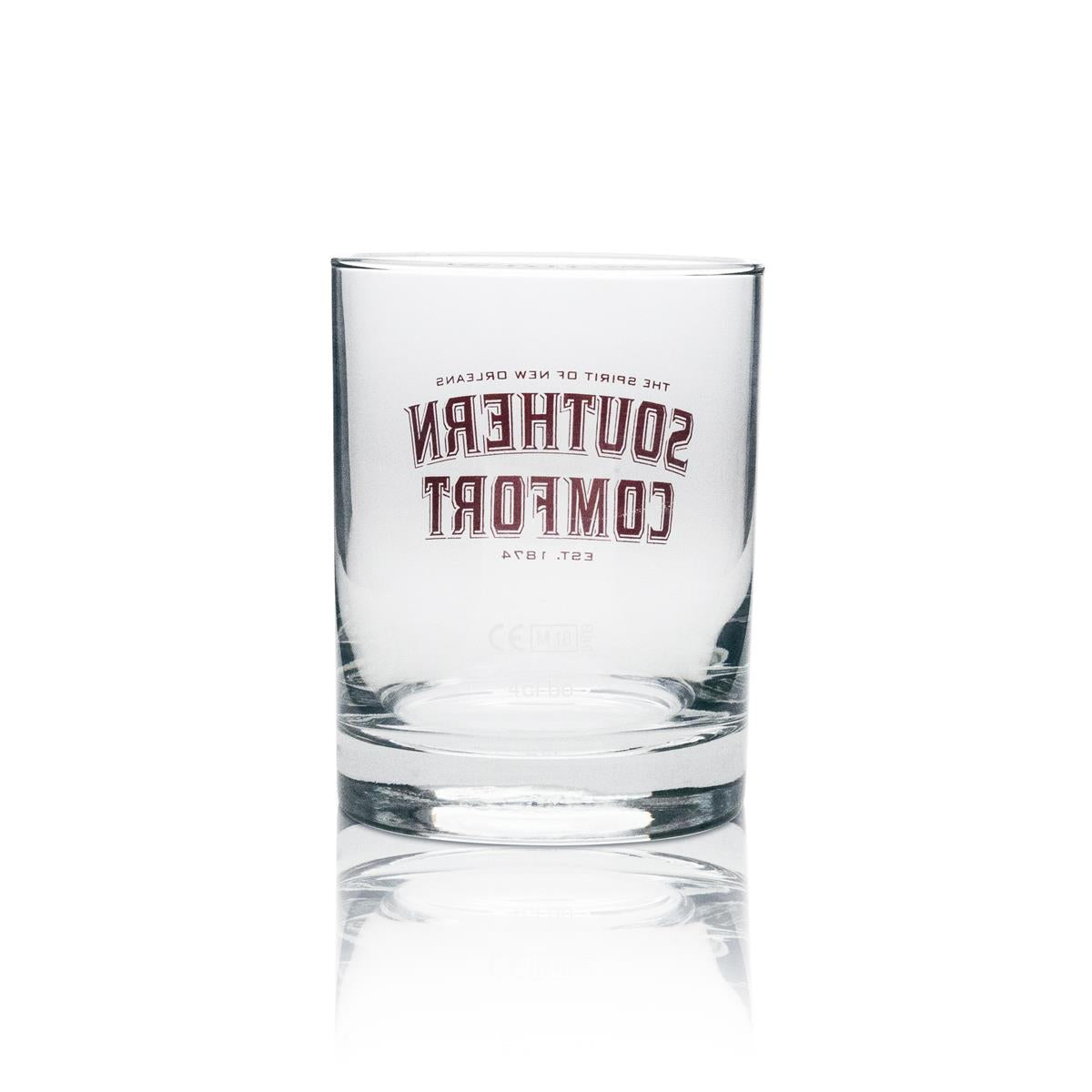 6 verres à whisky Southern Comfort 400 ml, inscription rouge – Vue 3