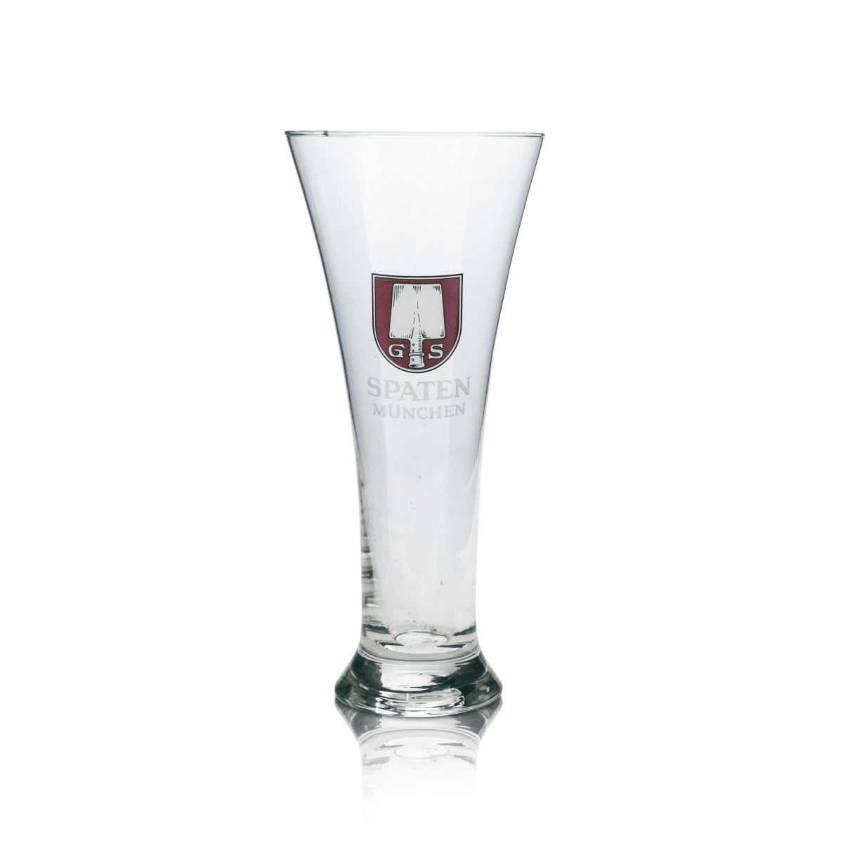 6 verres à bière Spaten 0,25 l, forme tulipe, verres à pied, Munich, gastronomie, brasserie, bar – Vue 2