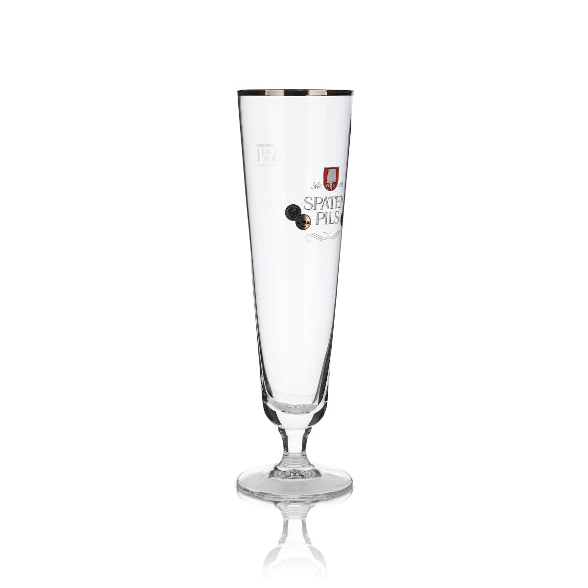 6 verres Spaten 0,3 l Verres à bière en forme de coupe Verres à bière Set de verres à bière Brasserie Bavière Bord doré – Vue 3