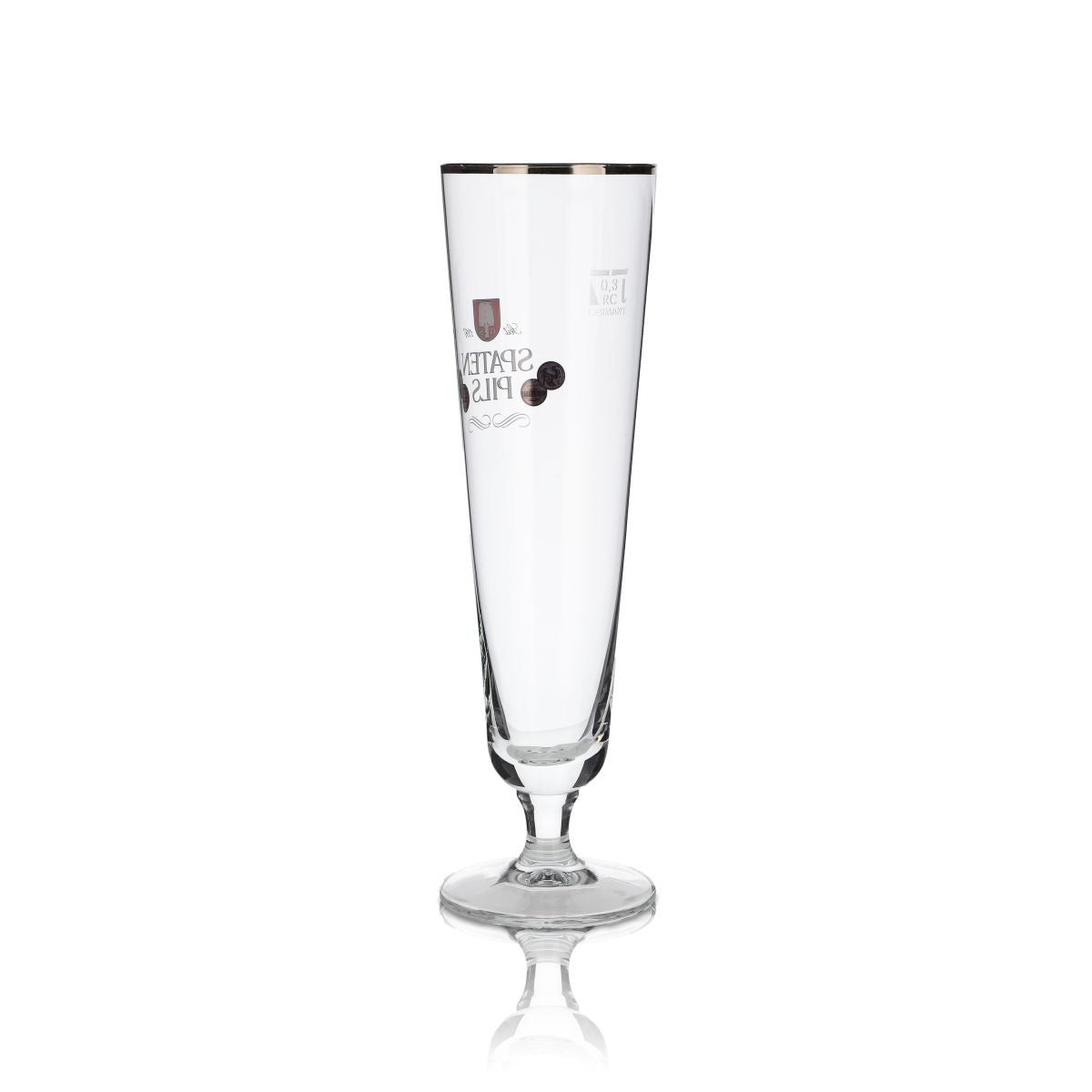 6 verres Spaten 0,3 l Verres à bière en forme de coupe Verres à bière Set de verres à bière Brasserie Bavière Bord doré – Vue 4