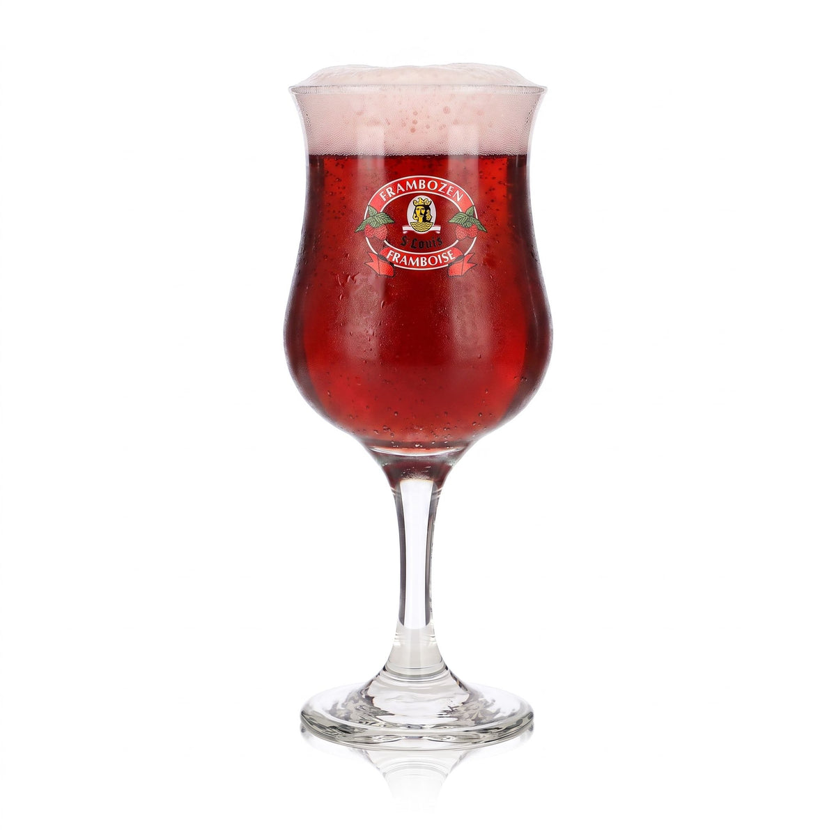 6 verres à bière St. Louis de 0,37 l, modèle « Frambozen » Dema Goblet – Vue 2