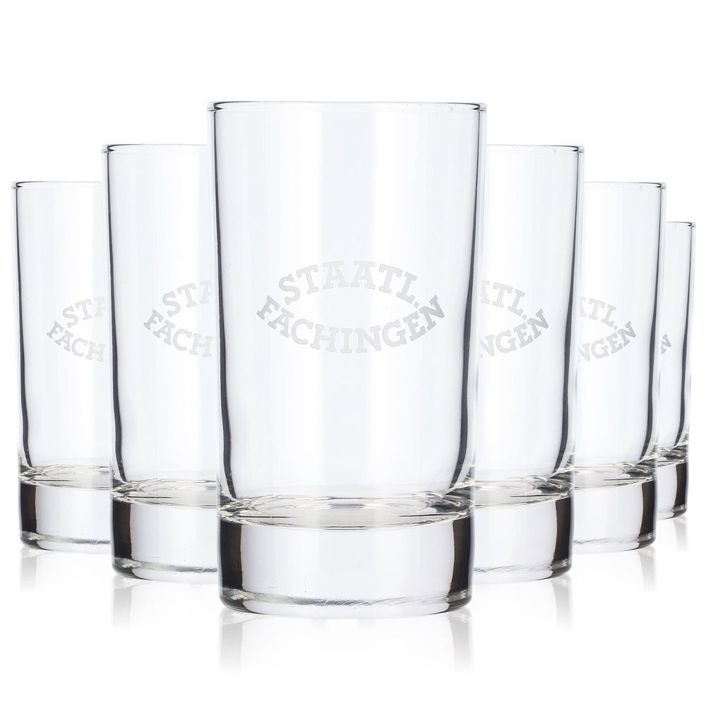 Lot de 6 verres à eau « Staatl. Fachingen » 0,15 l Arcoroc (lot de 6)