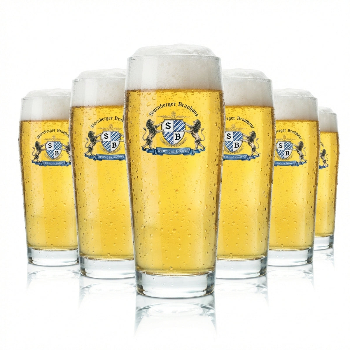 6 verres à bière Starnberger Brauhaus 0,5 l Willi Gläser Beer Cup Helles Bar