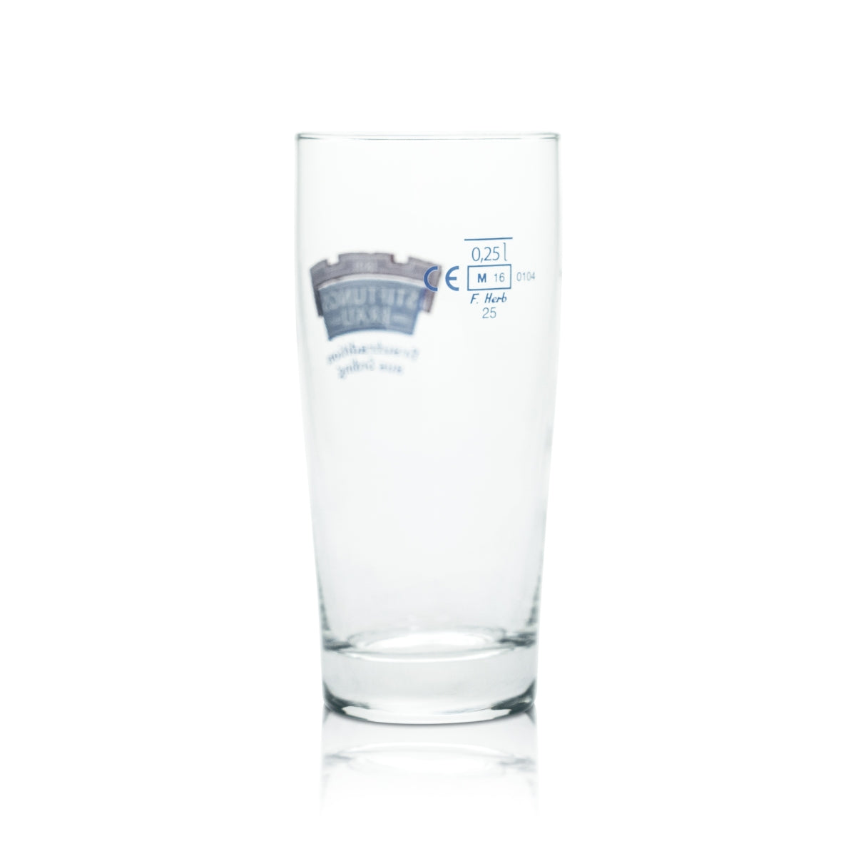 6 verres à bière 0,25 l « Stiftungsbräu » verres à bière Pils gobelet coupe brasserie Erding – Vue 3