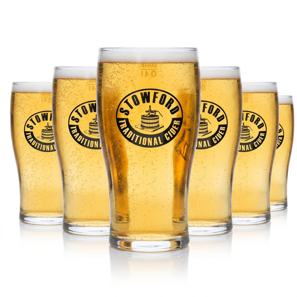 6 verres à bière Stowford Cider 0,4 l, verres à pinte Willi, ensemble de verres Irish Brewery – Vue 2
