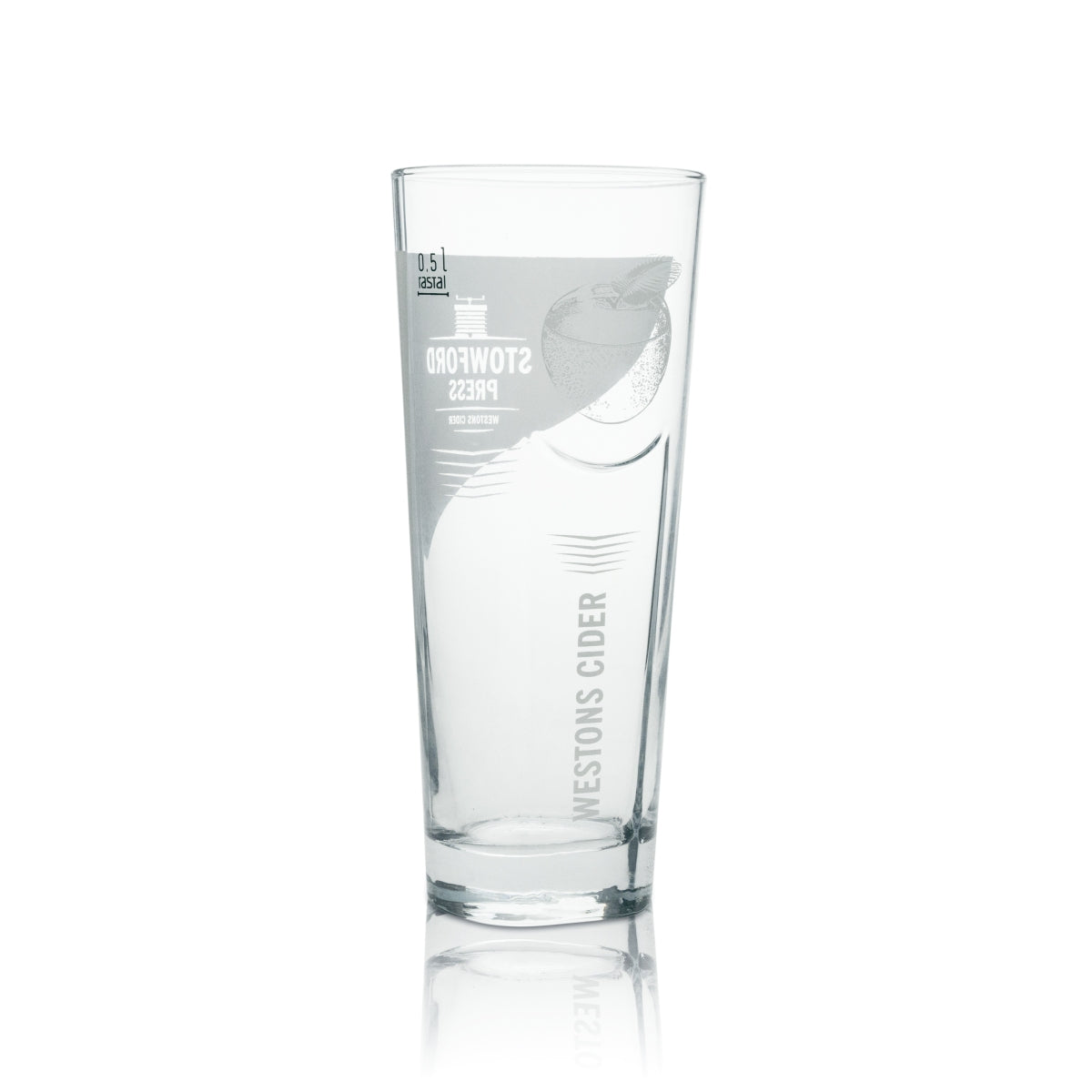 6 verres à long drink Stowford Cider Relief 500 ml rastal – Vue 3