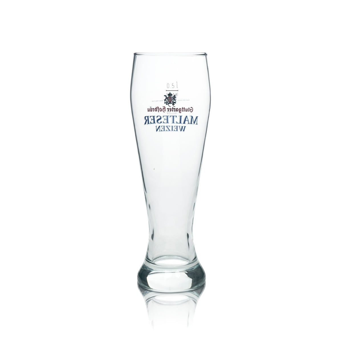 6 verres à bière Stuttgarter Hofbräu 0,5 l Malteser Weizen Sahm Weißbier Brauerei – Vue 3