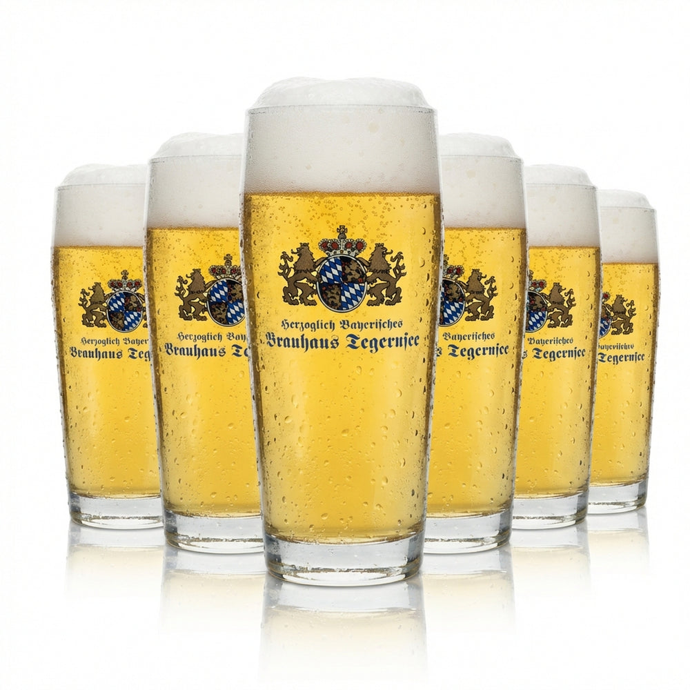 6 verres à bière Tegernsee 0,5 l Willi Sahm