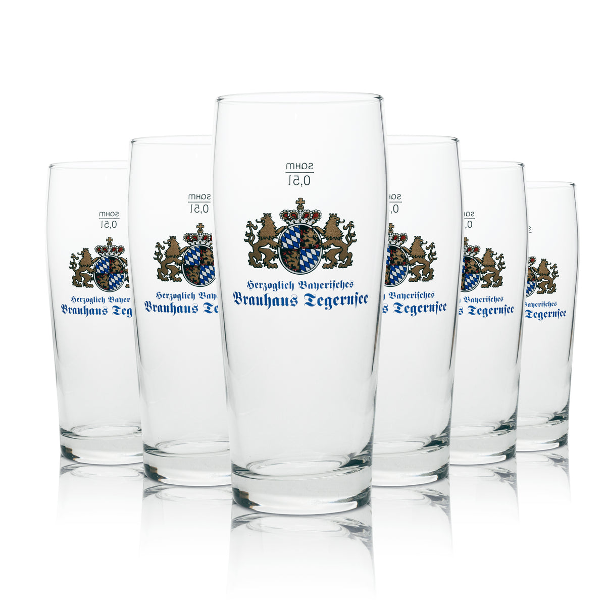6 verres à bière Tegernsee 0,5 l Willi Sahm – Vue 4