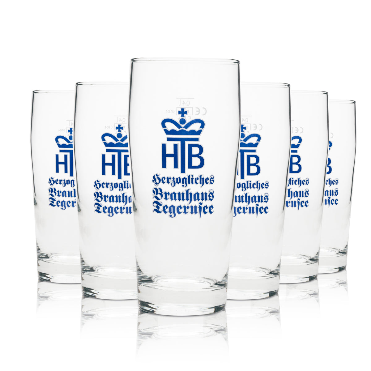 6 verres à bière Tegernsee Willybecher 0,4 l HB – Vue 4