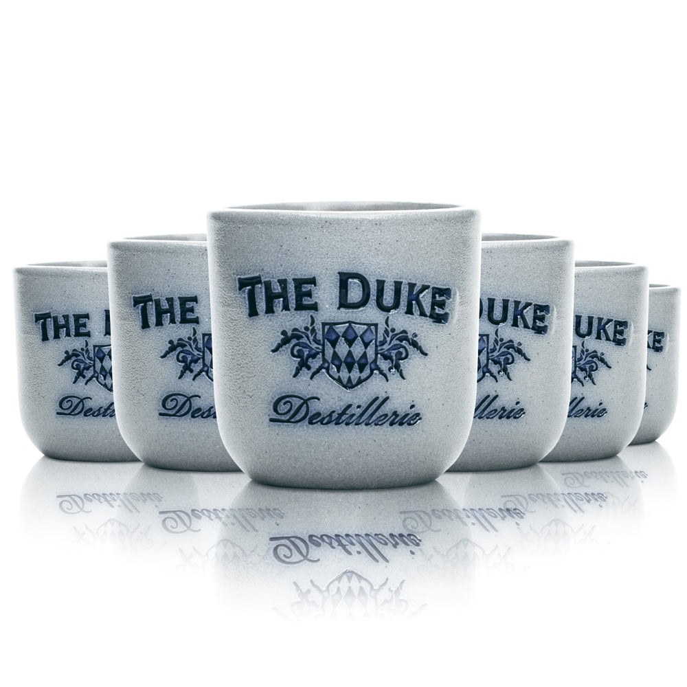 6x The Duke Verre 3 cl Gobelet en terre cuite Verres à shot Mini-chope Mini-gobelet