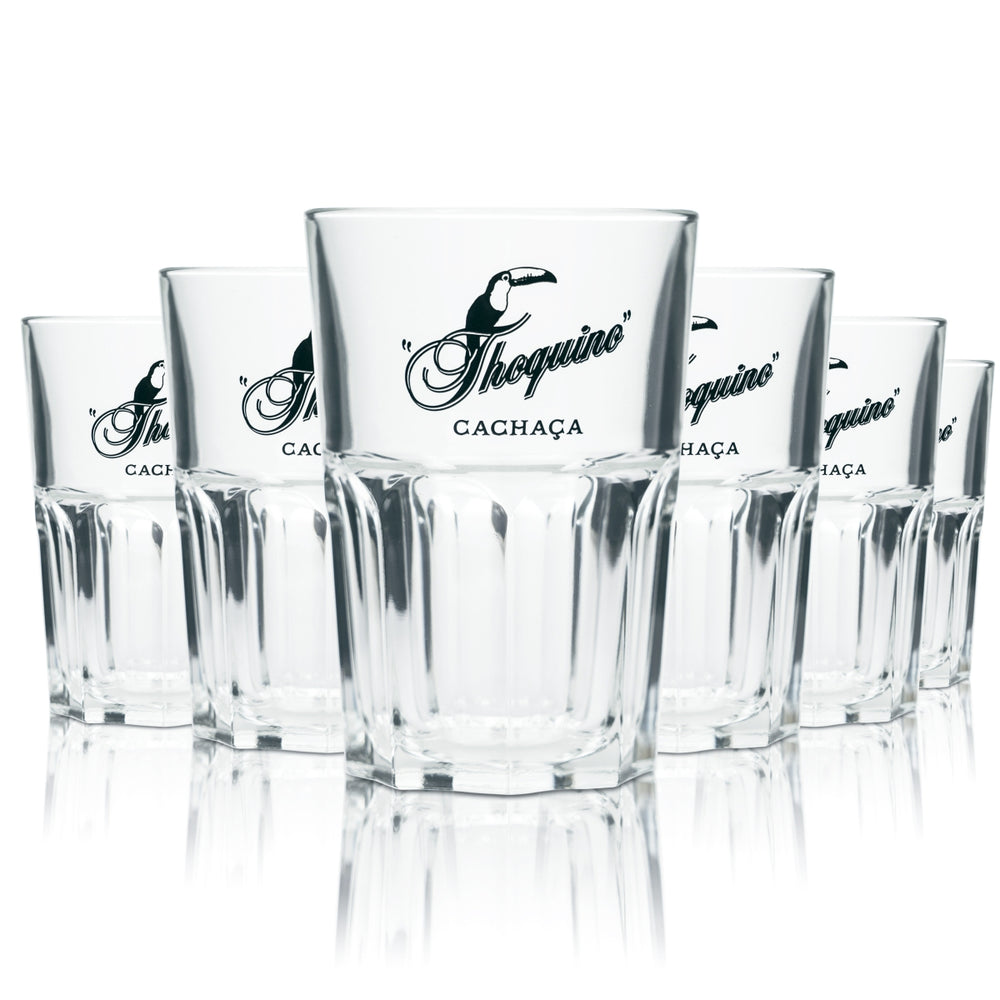 6 verres à rhum Thoquino 0,3 l Verres à cocktail Longdrink Caipirinha Gastro Bar Mojito