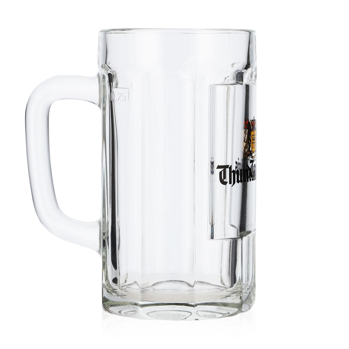 6x Thurn & Taxis Verre à bière Chopes à bière Verres à bière 0,25 l Chope à bière Seidel Relief – Vue 4