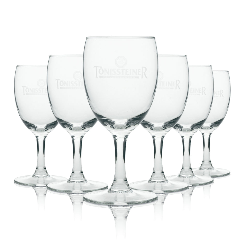 6x Verre à eau Tönissteiner 19 cl Rastal