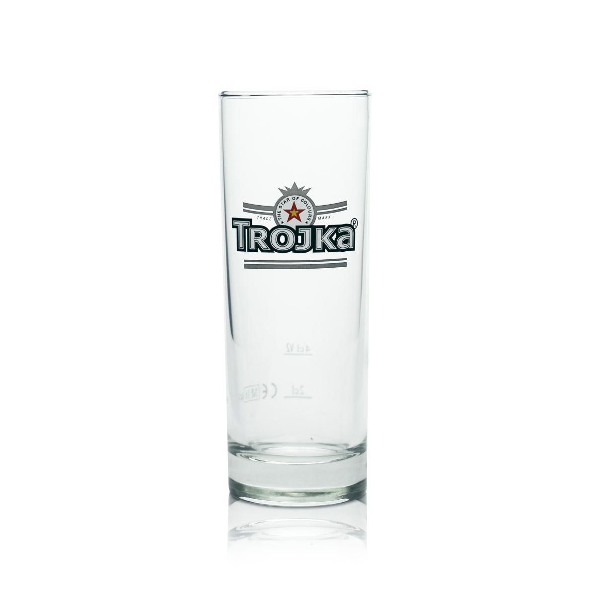 6 verres à long drink Trojka Vodka 2 cl 4 cl verres à cocktail verre droit shot bar – Vue 2