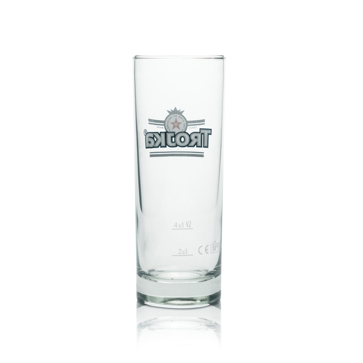 6 verres à long drink Trojka Vodka 2 cl 4 cl verres à cocktail verre droit shot bar – Vue 3