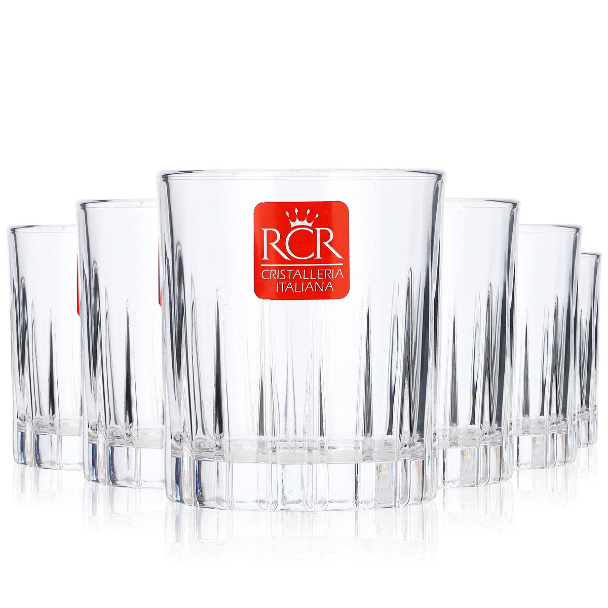 6 verres à whisky Tullamore Dew en cristal taillé en relief  Verres Timeless – Vue 6
