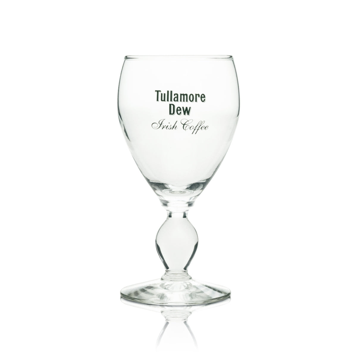 6 verres à whisky Tullamore Dew Irish Coffee Logo vert – Vue 2