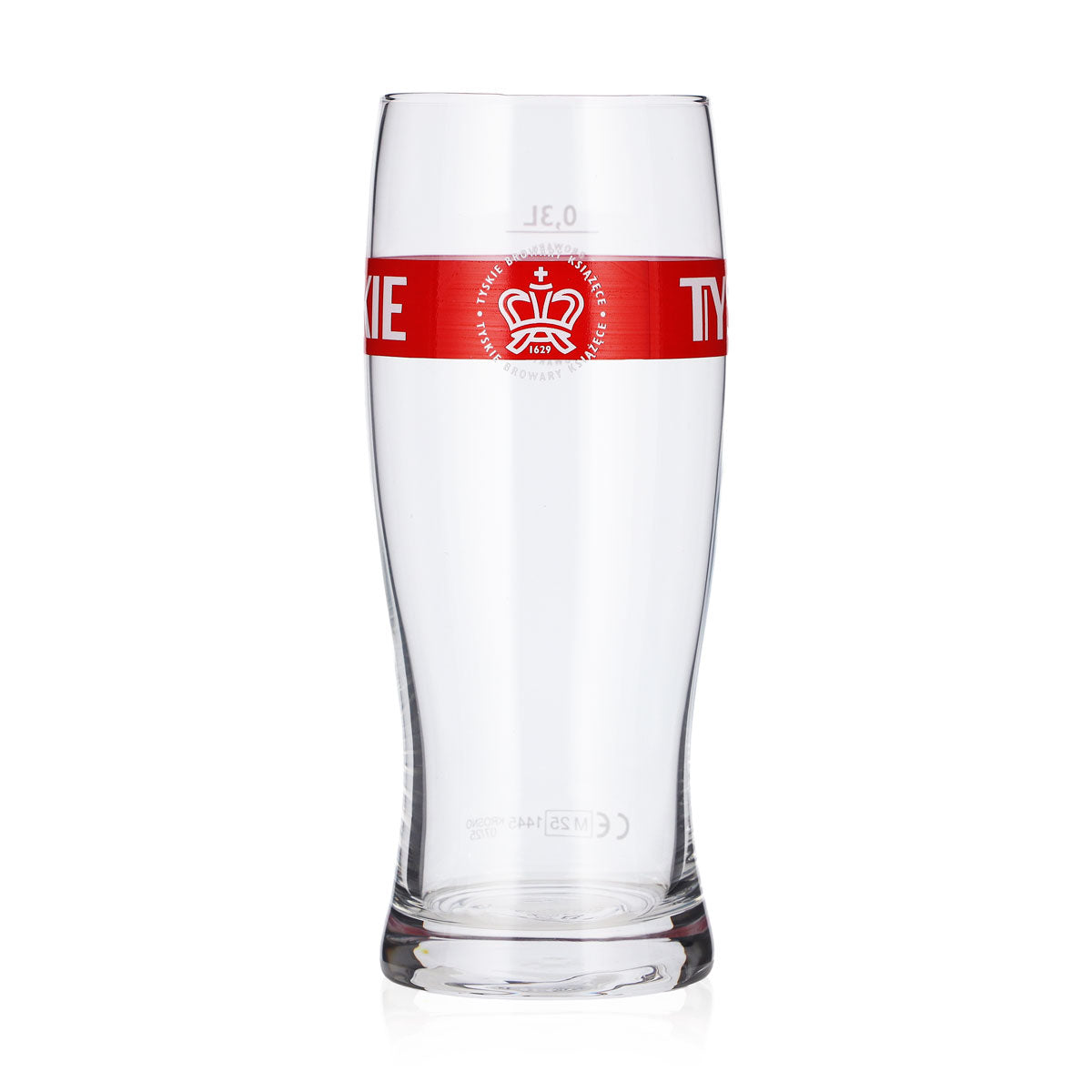 6 verres à bière Tyskie de 0,3 l, avec logo rouge, verres à bière Willibecher Seidel – Vue 3