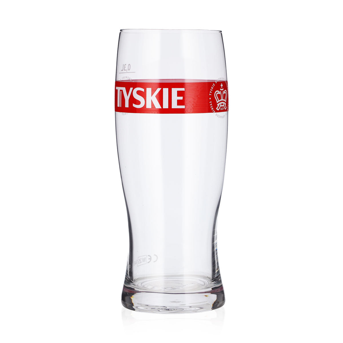 6 verres à bière Tyskie de 0,3 l, avec logo rouge, verres à bière Willibecher Seidel – Vue 4