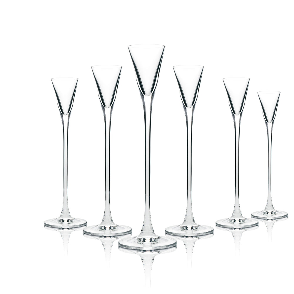 6 verres Underberg 2 cl à pied Design Digestif Verres à schnaps Édition spéciale raffinée