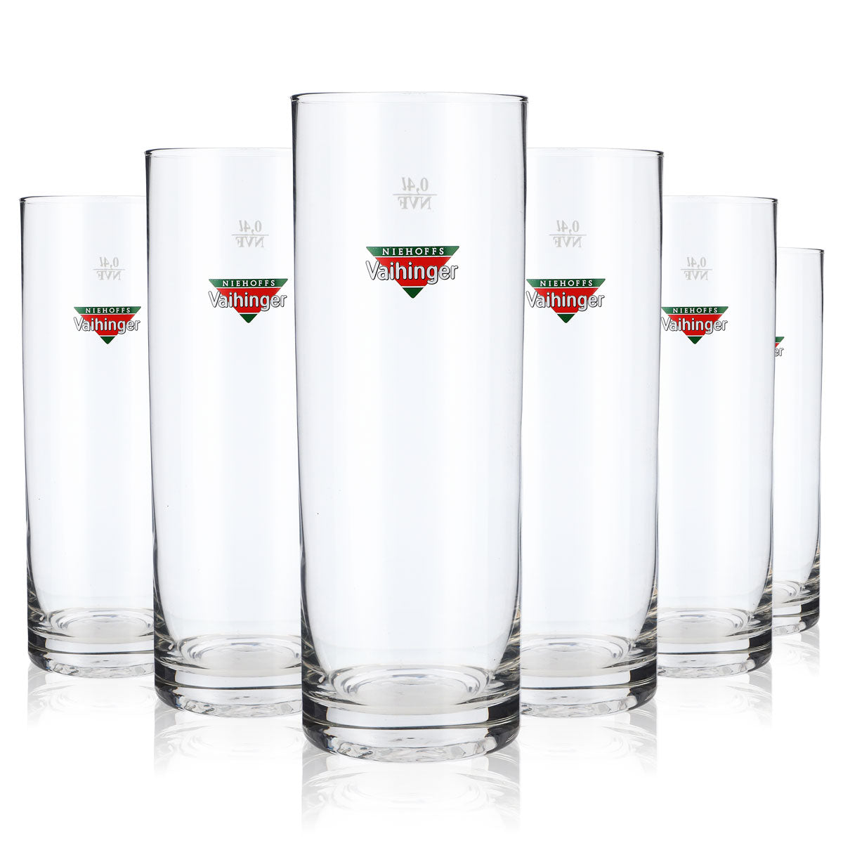 6 verres à jus Vaihinger Verres à jus 0,4 l Willi_Becher Logo coloré – Vue 5