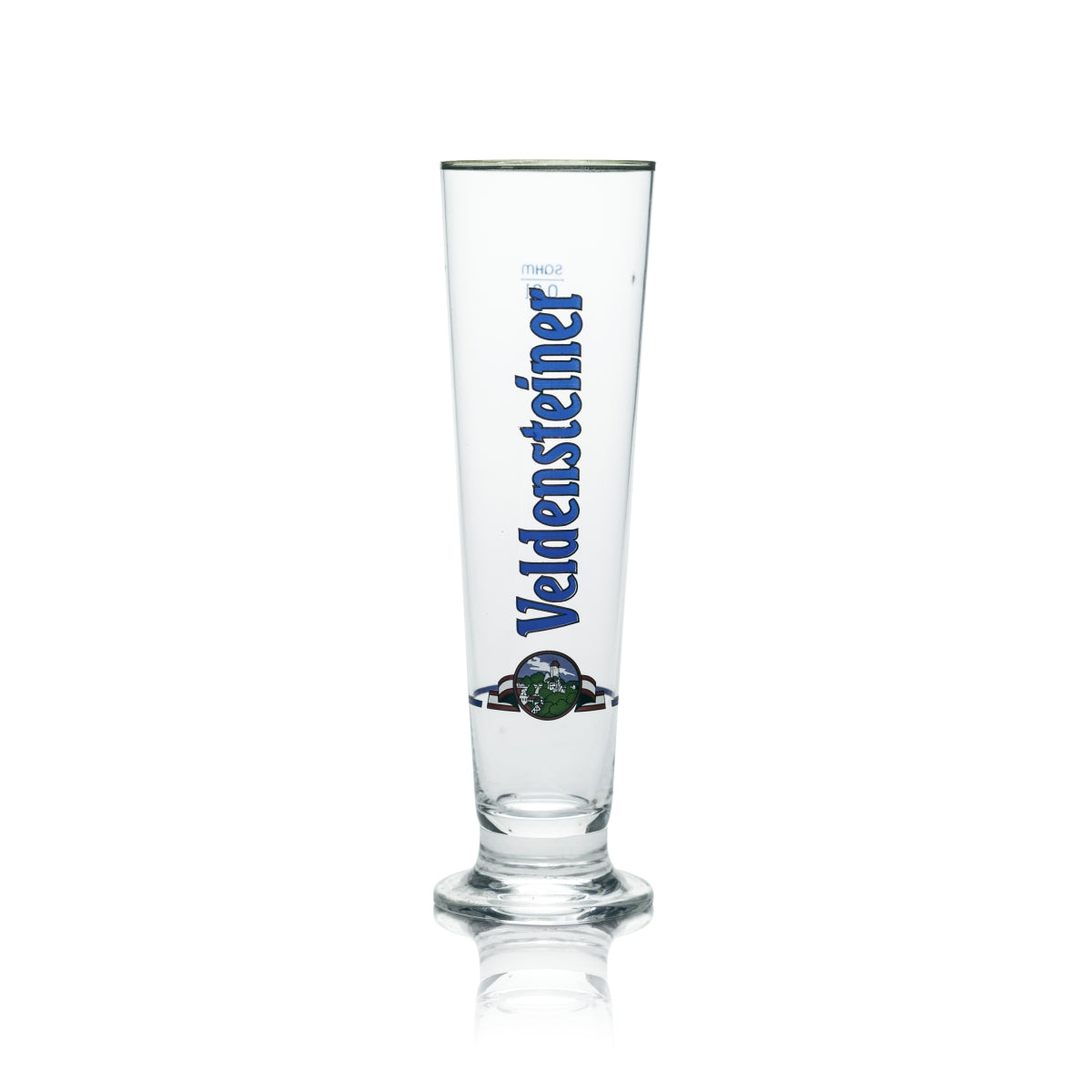 6 verres Veldensteiner 0,3 l, forme tulipe, bord argenté, brasserie Gastro – Vue 2