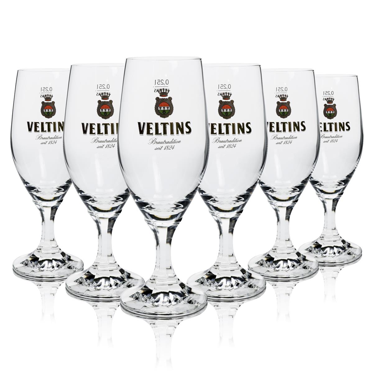 6 verres à bière Veltins 0,25 l Pokal Ritzenhoff – Vue 2