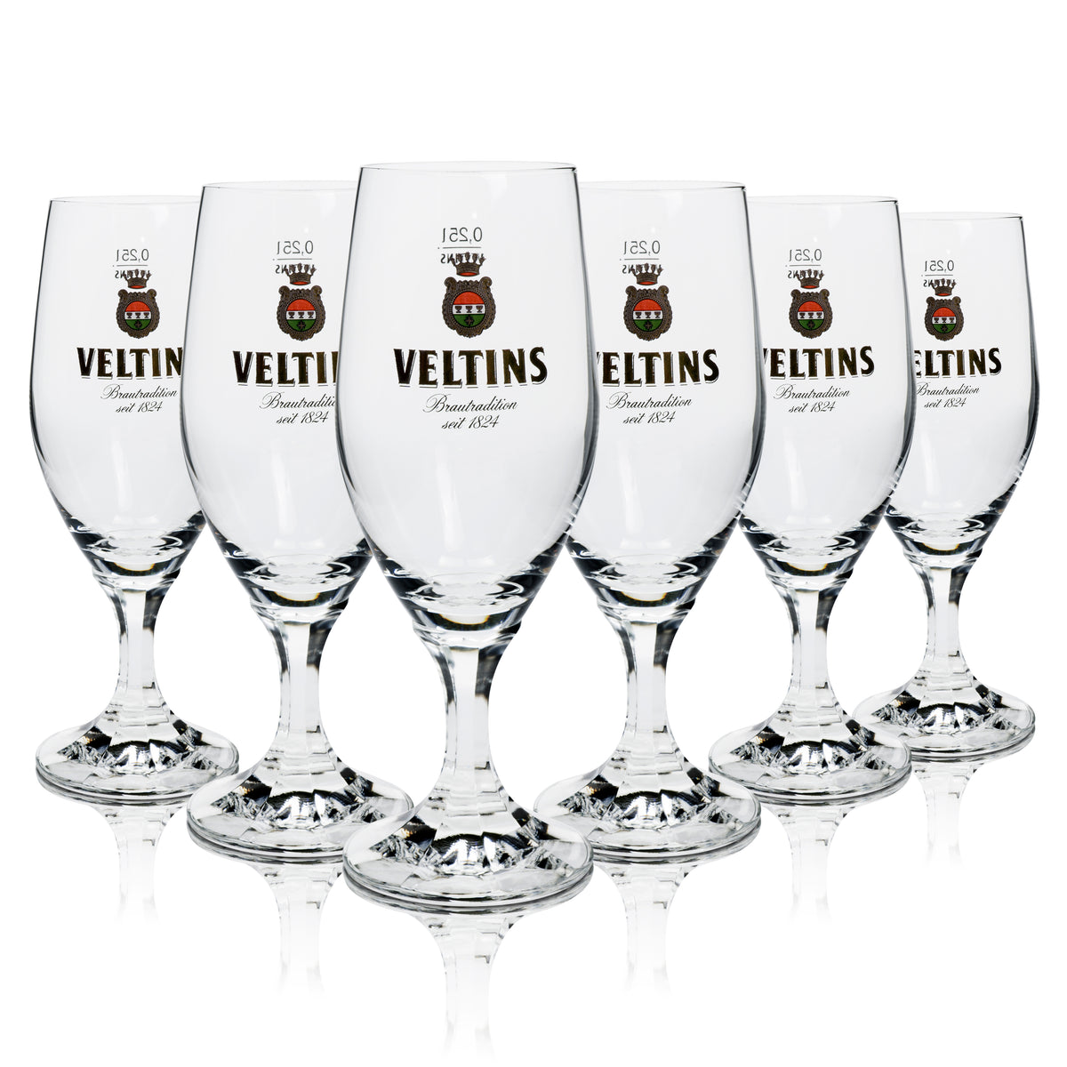 6 verres à bière Veltins 0,25 l Pokal Ritzenhoff – Vue 5